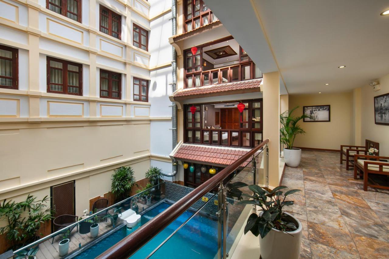 Hanoi Nostalgia Hotel & Spa Zewnętrze zdjęcie