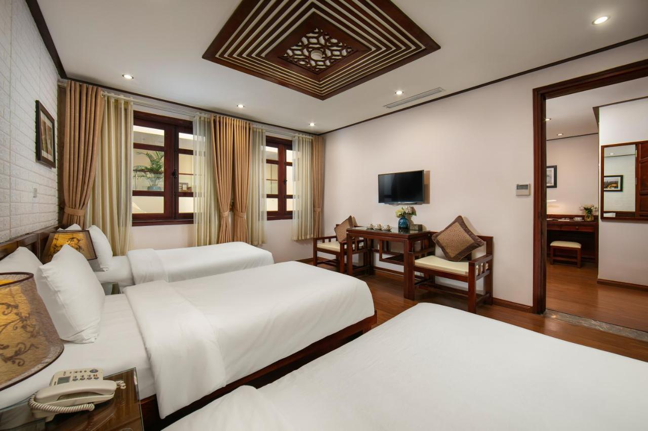 Hanoi Nostalgia Hotel & Spa Zewnętrze zdjęcie